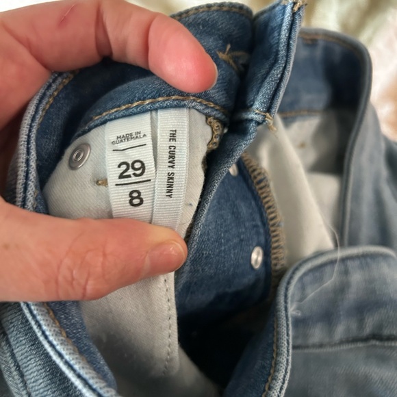 LOFT Light Blue Skinny Jeans - Picture 5 of 5